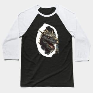 Monster reptile zero Baseball T-Shirt